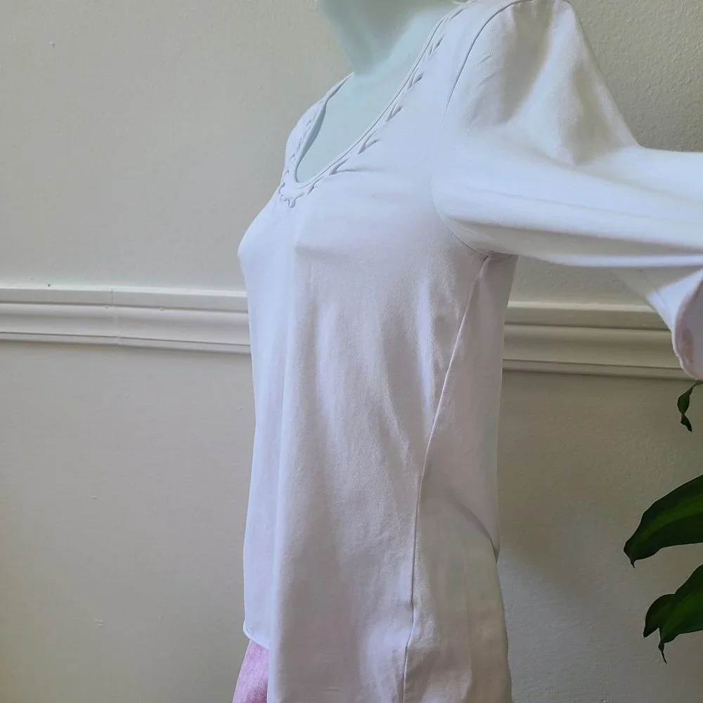 Armani Collezione white blouse,size 8
